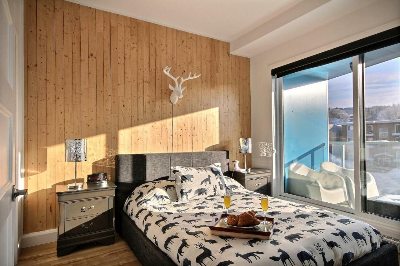 Le Kaméléon 318 : interieur parking, rooftop terrace, gym Québec Esterno foto